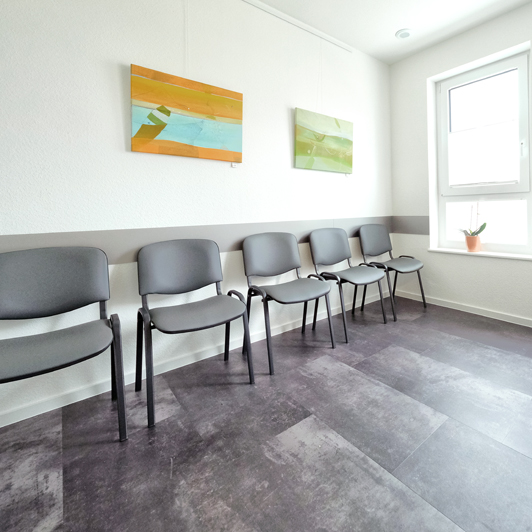 Unsere Praxis - Wartezimmer